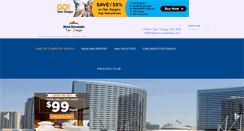 Desktop Screenshot of hoteldiscountssandiego.com