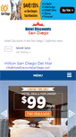 Mobile Screenshot of hoteldiscountssandiego.com